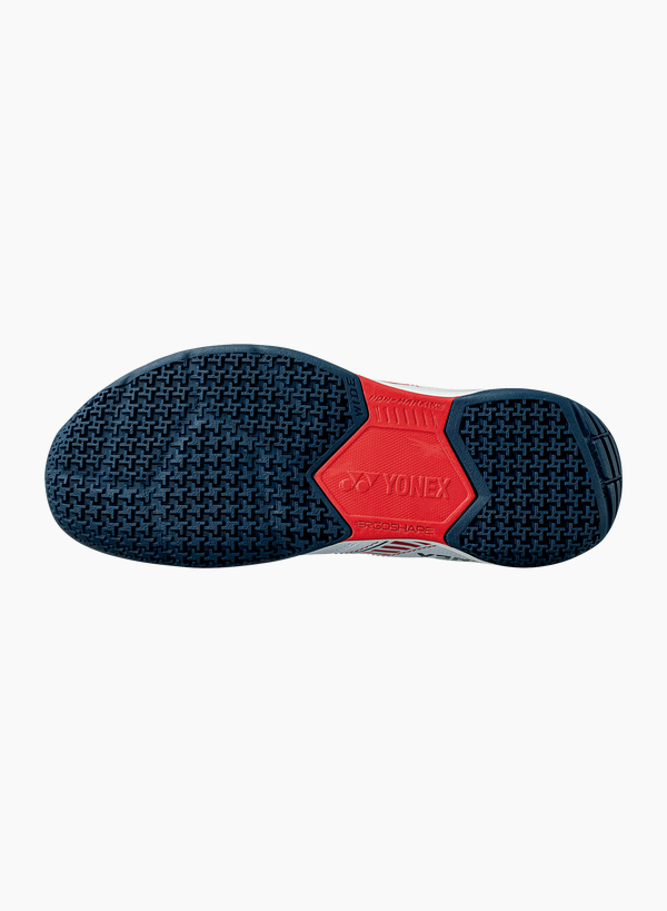 Yonex Strider Flow Wide White and Red badminton shoes alternate view