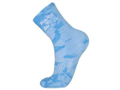 Victor SK-LZJ358G Sports Socks - [Blue/Green]