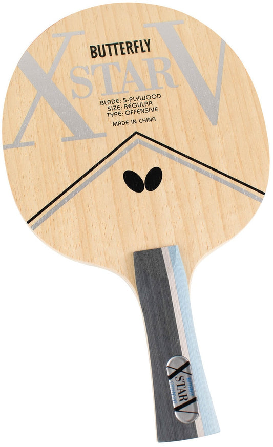 Butterfly Xstar V Blade Table Tennis Blade - Shakehand