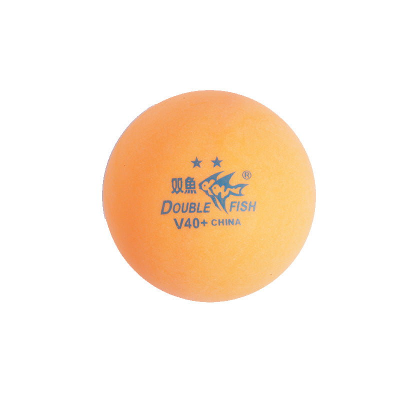 Double Fish V40+ 1 Star Table Tennis Ball - 10pcs [Orange/White]