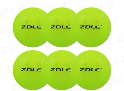 ZDLE 40 Holes Rolling Plastic Outdoor Pickleball