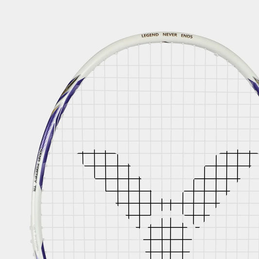 Victor DriveX 12 ZSW 2.0 Badminton Racquet [White/Violet Tulip] - Unstrung