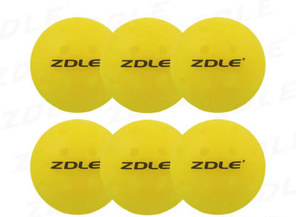 ZDLE 40 Holes Rolling Plastic Outdoor Pickleball