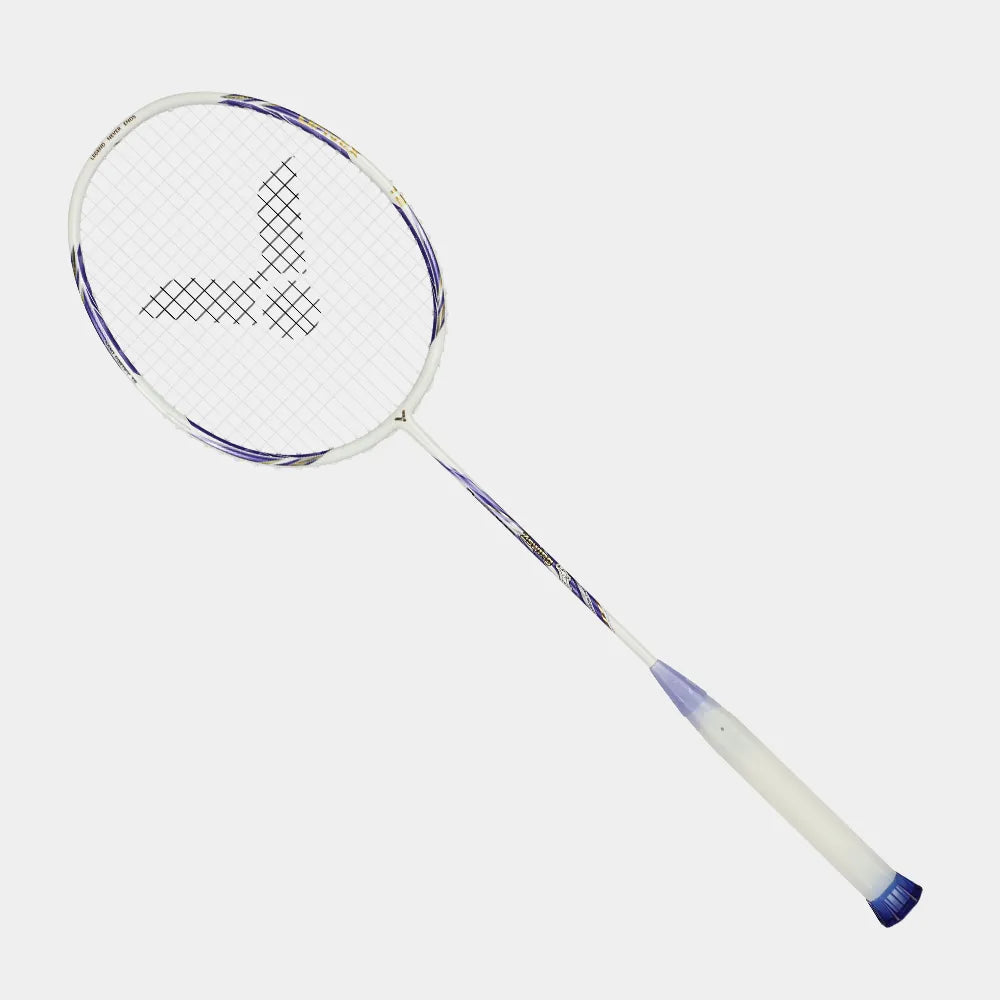 Victor DriveX 12 ZSW 2.0 Badminton Racquet [White/Violet Tulip] - Unstrung