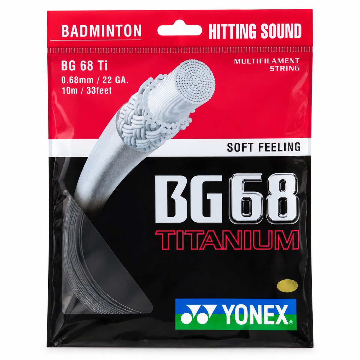 Yonex BG68 Titanium Badminton Strings
