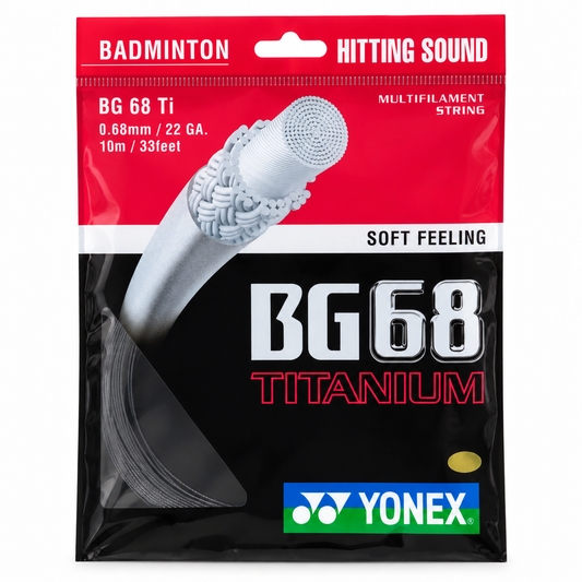 Yonex BG68 Titanium Badminton Strings
