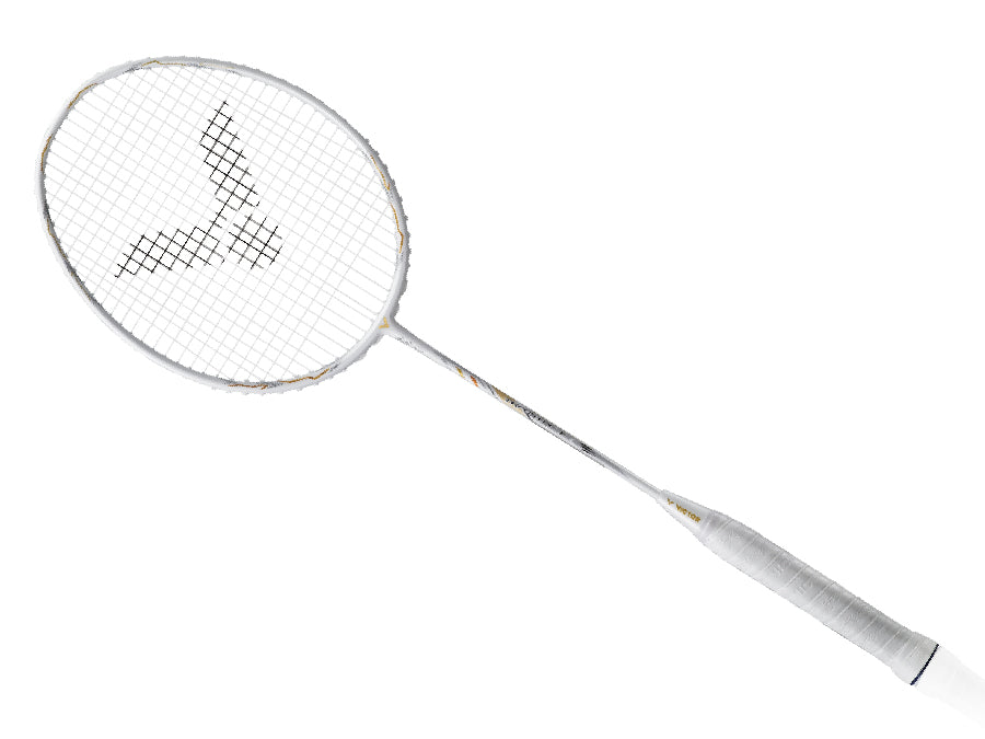 Victor Thruster K Falcon Claw Ltd Badminton Racket [Bright White]  - Unstrung