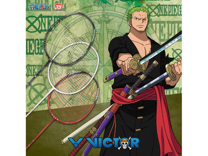 Victor ARS-OP/A Auraspeed Waoo Ichimonji Badminton Racquet Giftbox Set [Bright White]  - Unstrung