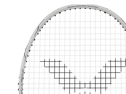 Victor ARS-OP/A Auraspeed Waoo Ichimonji Badminton Racquet Giftbox Set [Bright White]  - Unstrung