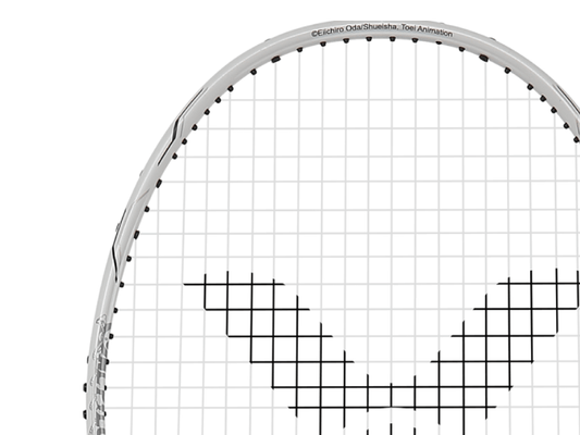 Victor ARS-OP/A Auraspeed Waoo Ichimonji Badminton Racquet Giftbox Set [Bright White]  - Unstrung