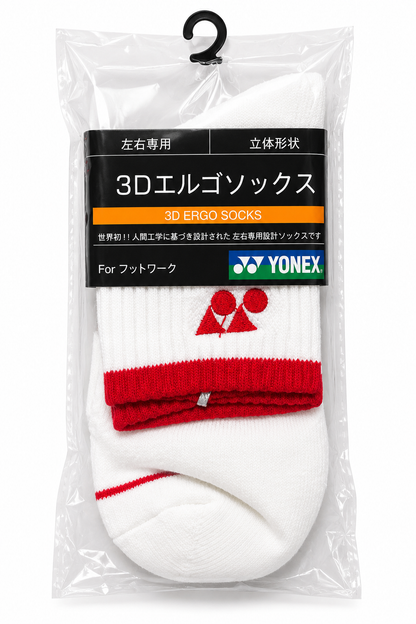 Yonex 3D Ergo Socks - Ankle Cut [5 Colours]