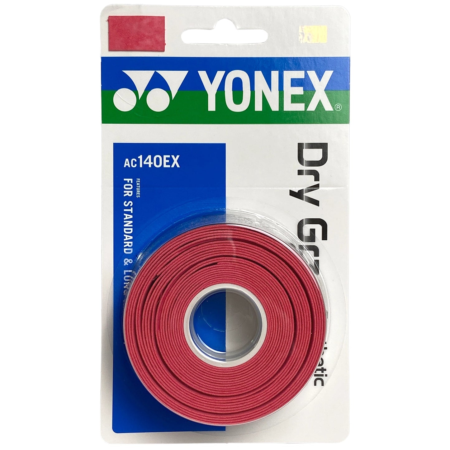 Yonex AC140EX Dry Grap Synthetic Over Grip- 3 Grips