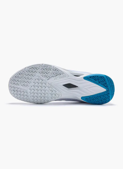 Yonex Power Cushion Aerus Z2 Men's Indoor Court Shoes [White/Blue]