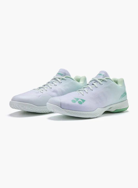 Yonex Power Cushion Aerus Z2 Wide Indoor Court Shoes [White/Green]