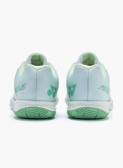 Yonex Power Cushion Aerus Z2 Wide Indoor Court Shoes [White/Green]
