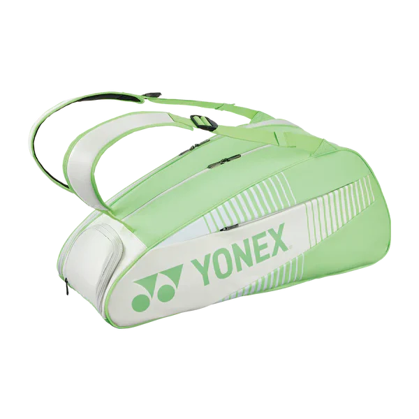Yonex BA82426 Active Racquet Bag - 6pcs [White/Green]