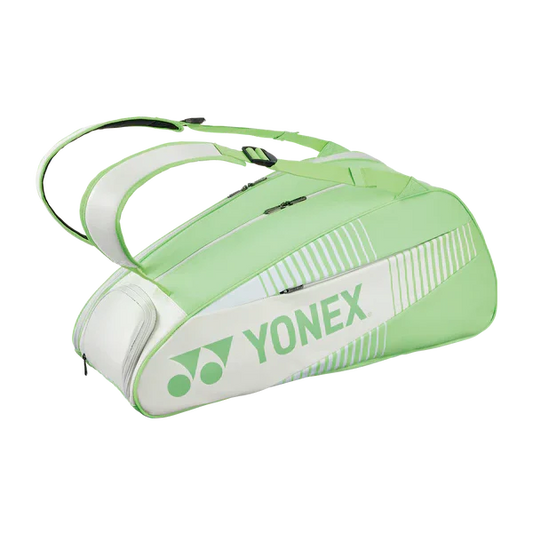 Yonex BA82426 Active Racquet Bag - 6pcs [White/Green]