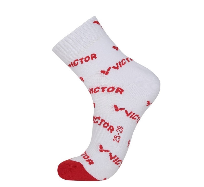 Victor SK-162D Sports Socks - [White]