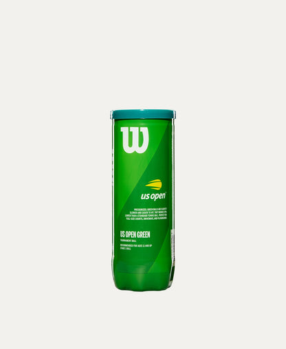 Wilson US Open Green Tournament 3 Ball Can