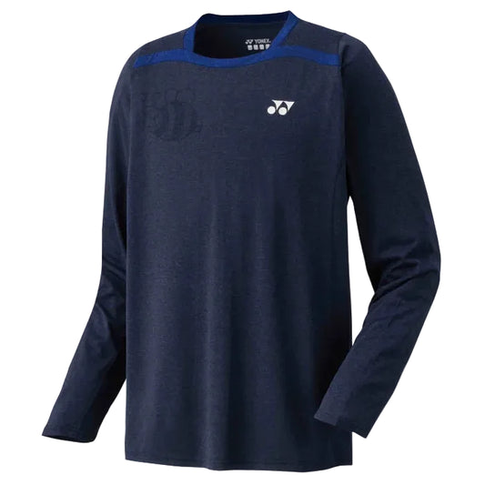 Yonex Mens Long-sleeve Shirt 16328EX - [Navy Blue]