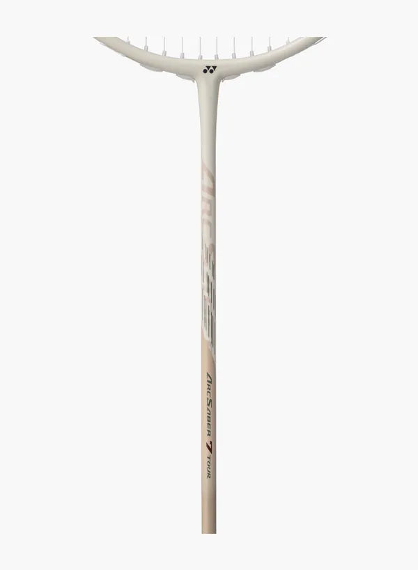 Yonex Arcsaber 7 Tour Badminton Racquet [Light Beige] - Unstrung