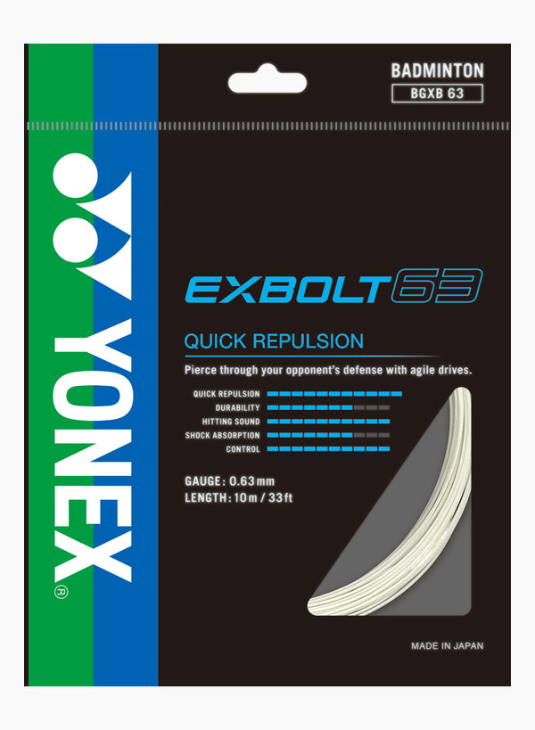 Yonex Exbolt 63 badminton string
