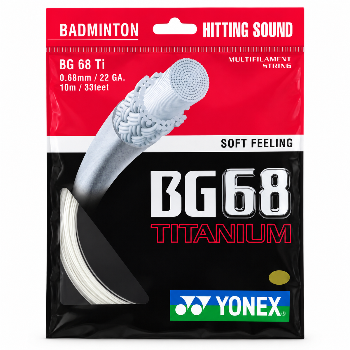 Yonex BG68 Titanium Badminton Strings