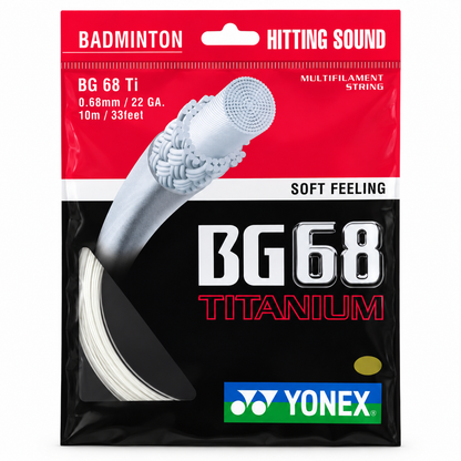 Yonex BG68 Titanium Badminton Strings