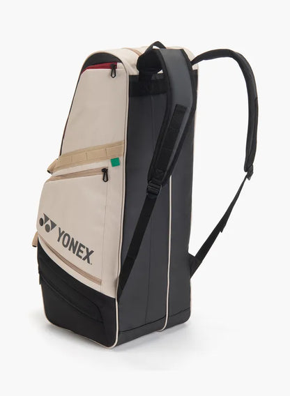 Yonex BAG72626 Gearlogic Racquet Bag - 6pcs [Beige/Black]