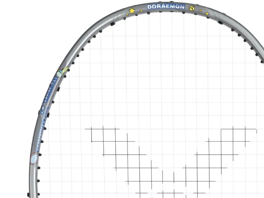Victor Thruster K Doraemon Badminton Racquet [Charcoal Gray]  - Unstrung