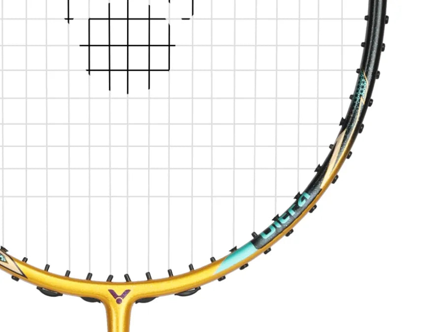 Victor Thruster TK-F C Ultra X Badminton Racquet [Fortuna Gold]  - Unstrung