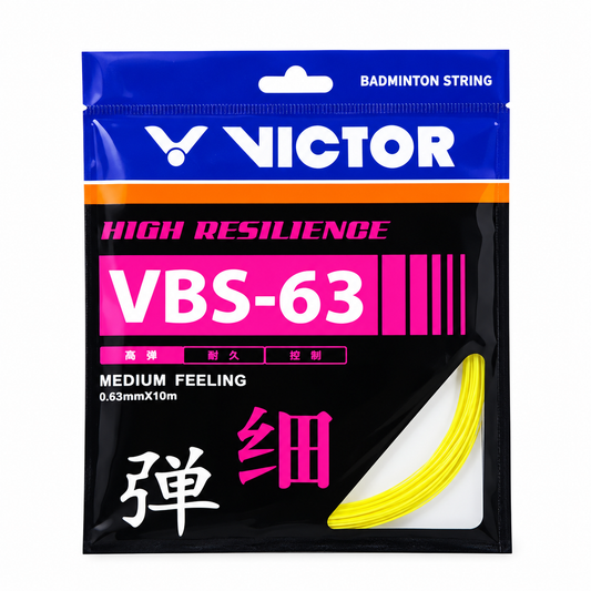 Victor VBS-63 Yellow Badminton String